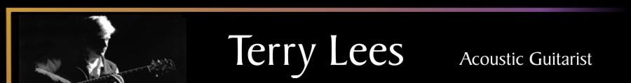 Welcome to the website of Terry Lees, one of the finest Acoustic Guitar Players in the UK